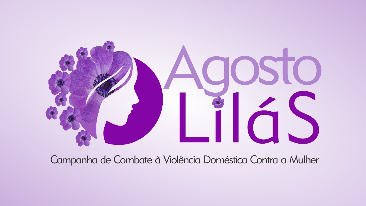 Um rosto com borda de flor em lilas