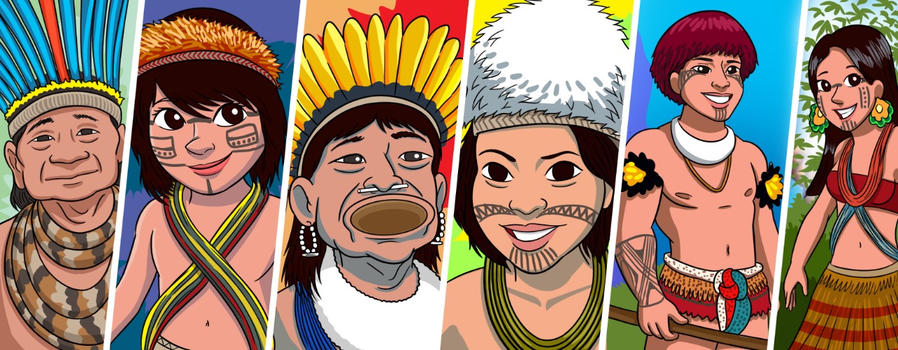 Imagem demonstrando a cultura indigena